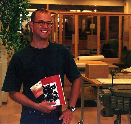 BILD: Bengt Hallenberg är produktionsledare på Arkitektkopia