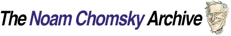 The Noam Chomsky Archive