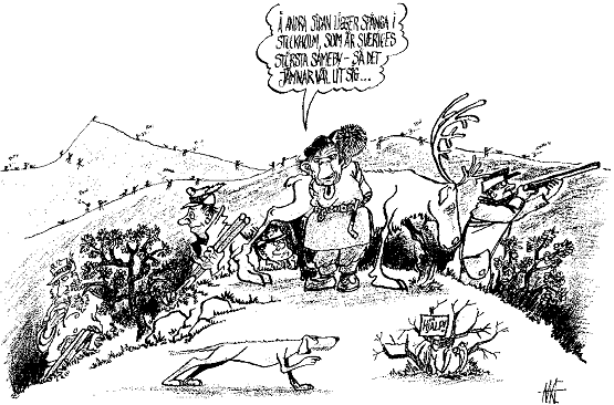 BILD: karikatyr av same