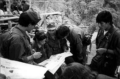 BILD: gerillasoldater lser om sig sjlva i tidningen