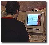 man on computer 