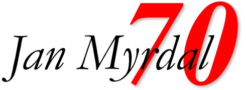 TEXTBILD: Jan Myrdal 70