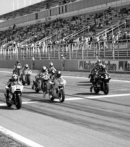 BILD: Start av Road Racing-lopp