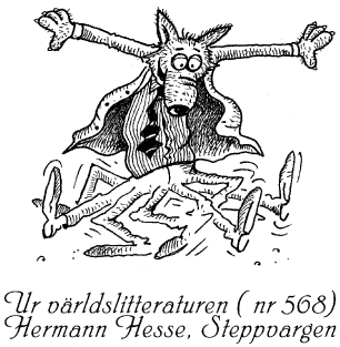 BILD: karikatyr av en steppvarg