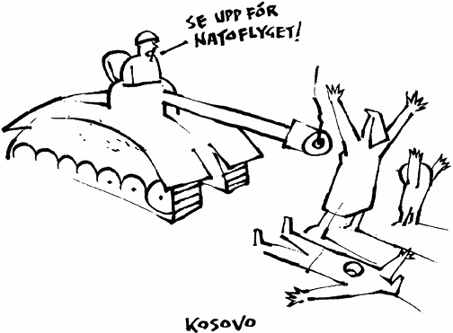 Teckning av Ulf Frödin