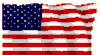 BILD: Svajande USA-flagga