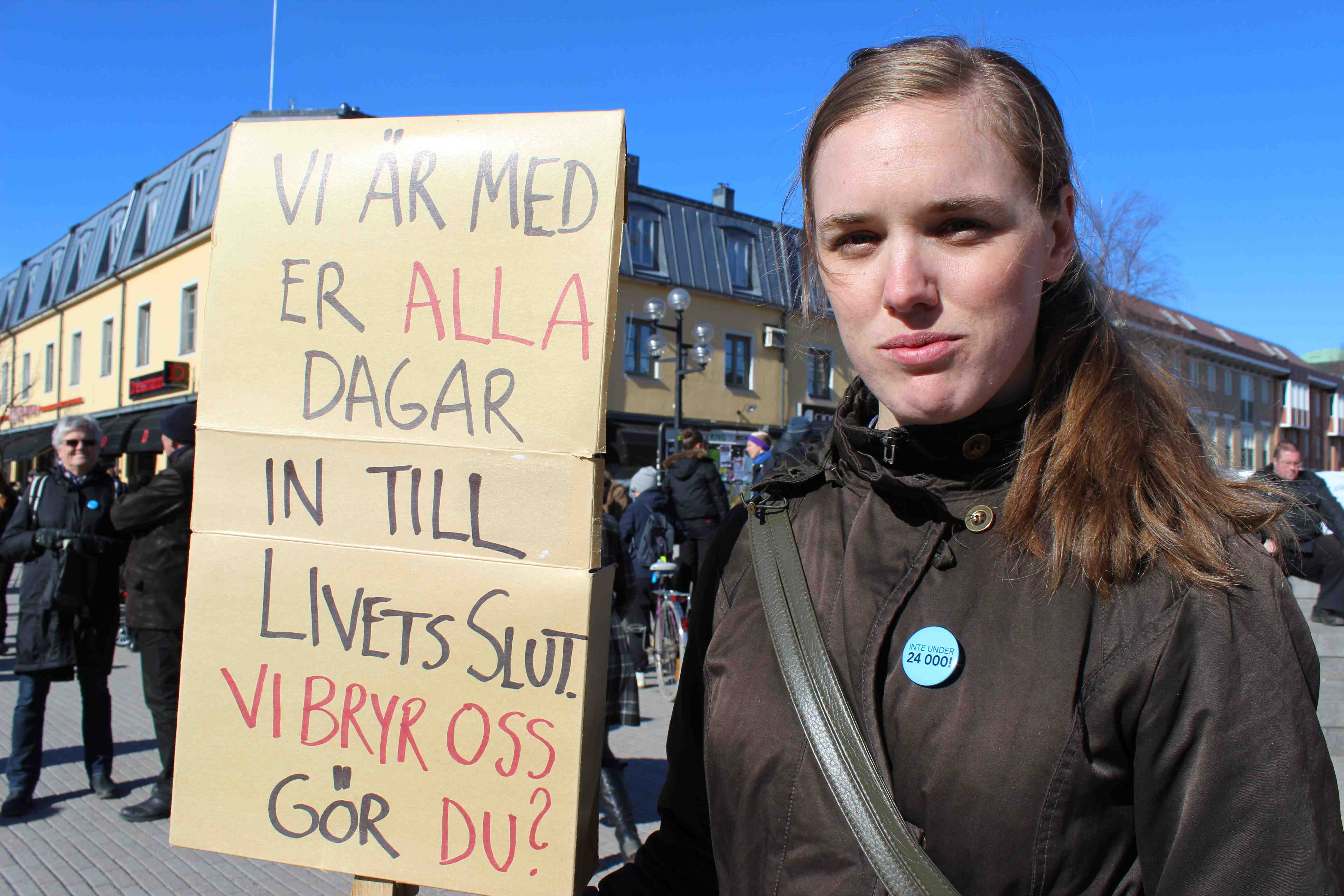 Sjukssköterskeleven Malin Lundman