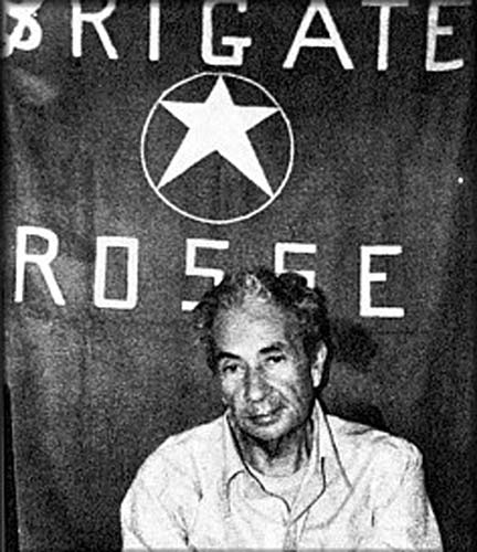 Aldo Moro hölls fången i ”folkets fängelse” av Röda brigaderna i 54 dagar innan han sköts ihjäl.