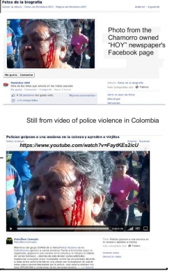 Polisvåld i Colombia