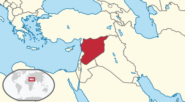 Syrien i sin region
