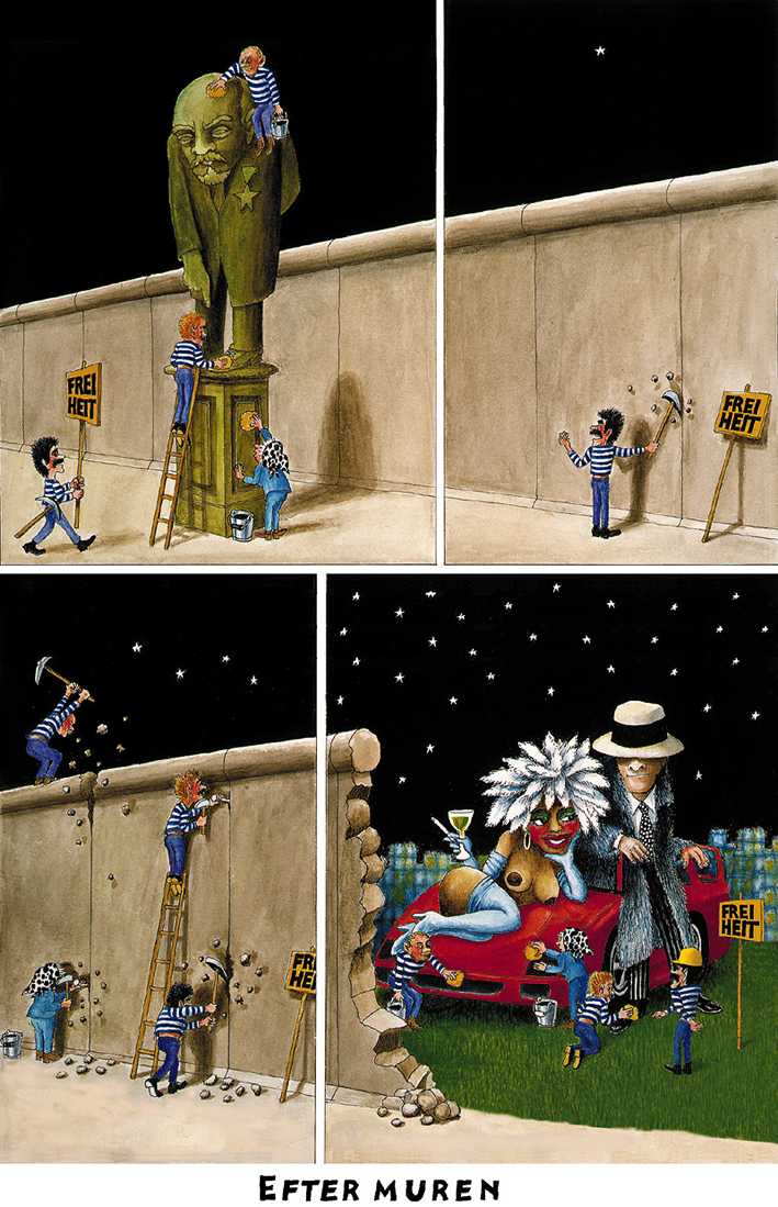 Teckning: Leif Zetterling - BESK HANS HEMSIDA!