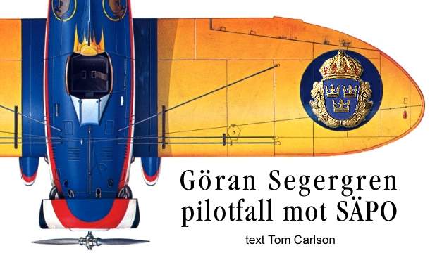 Gran Segergren pilotfall mot SPO - text Tom Carlson