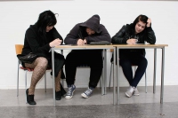 Tystnad! Kreativt skrivande pågår